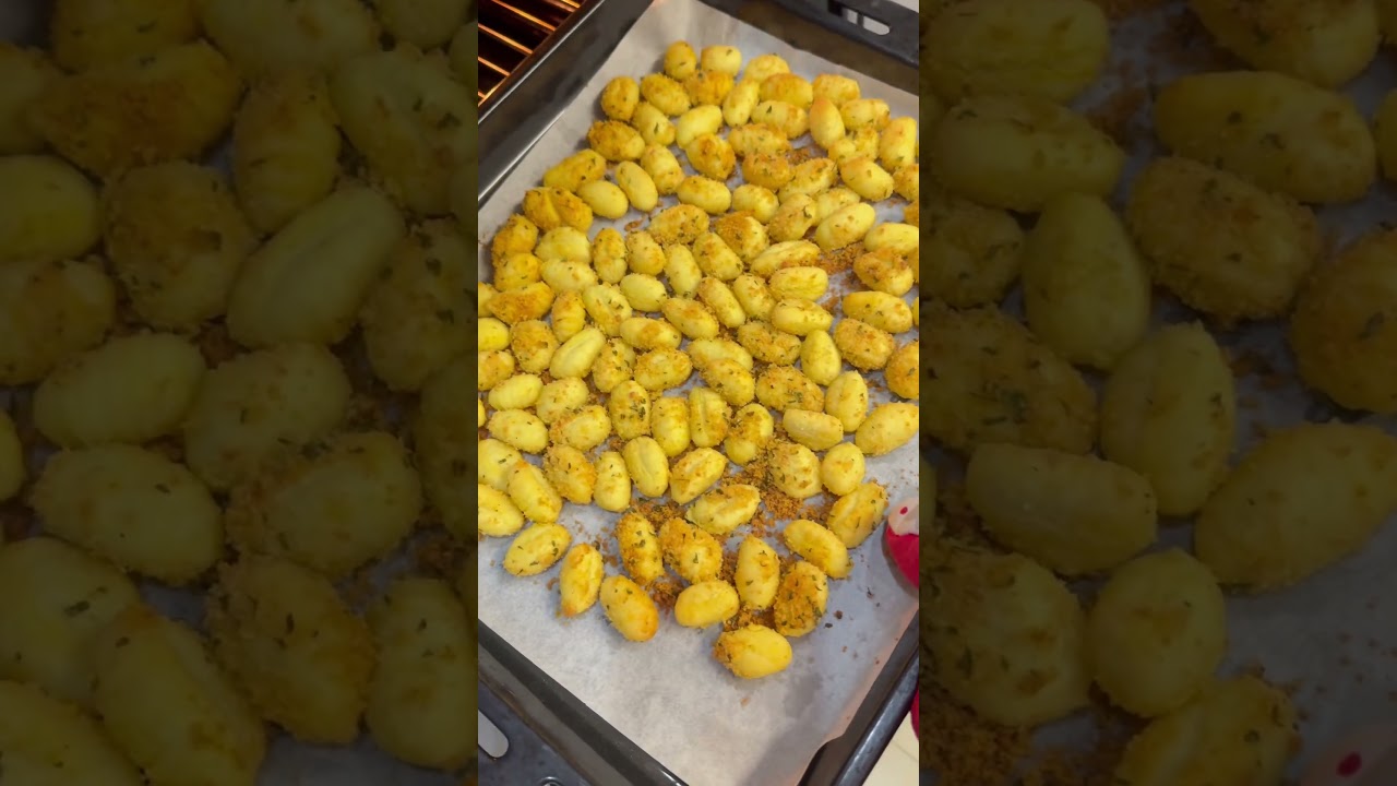 gnocchi croccanti al forno 👌😋