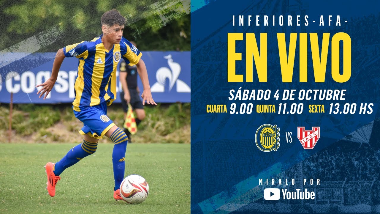 Juveniles AFA 2025 | Rosario Central vs Instituto | 4ta-5ta-6ta Divisi&oacute;n