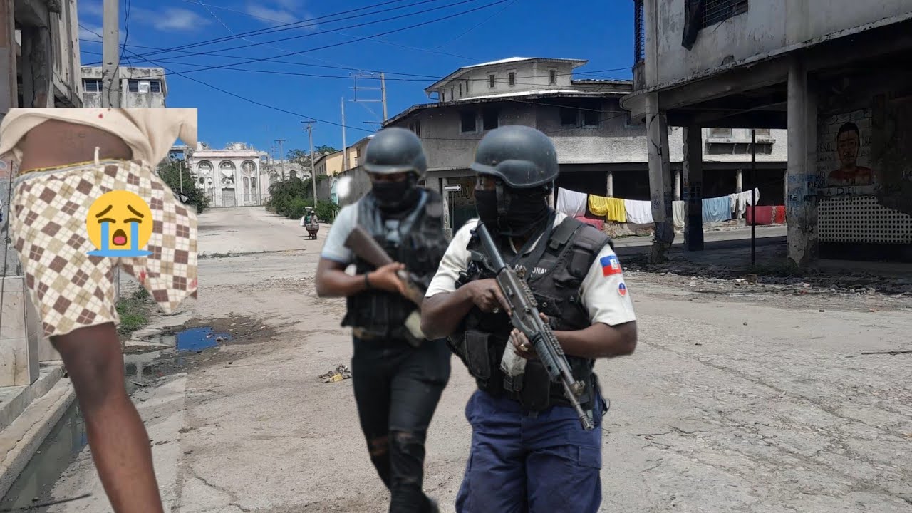 Anba lavil la kòmanse lave, tout bandi kouri bèlè. Fòs etranje yo tou mete baz yo nan katedral la.