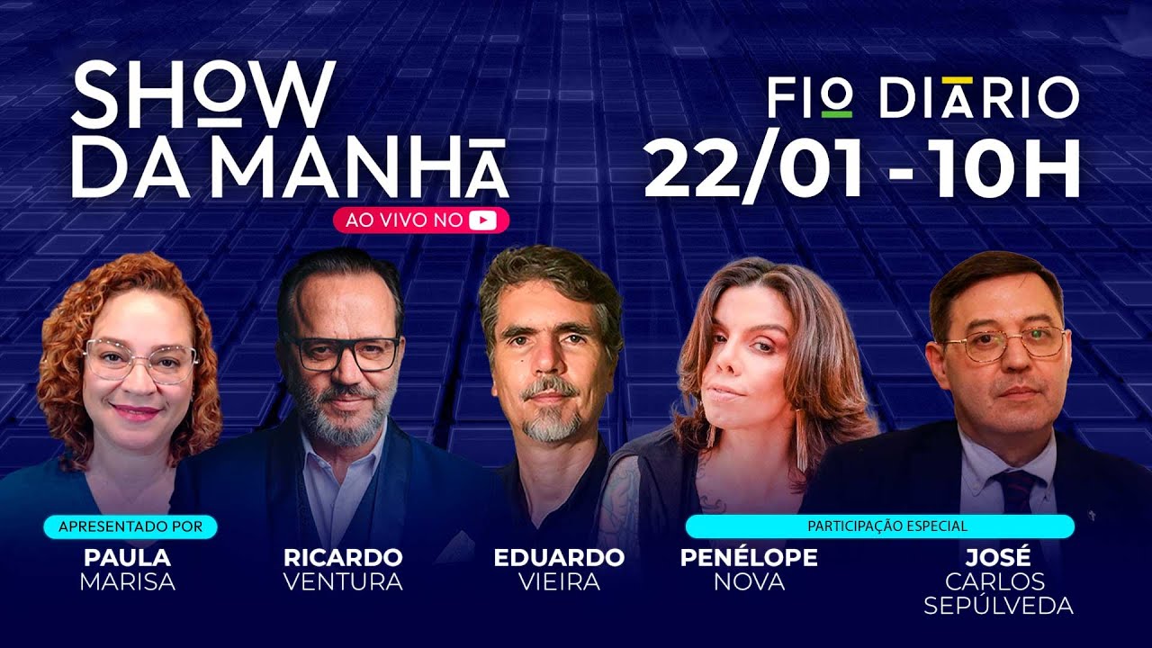 SHOW DA MANHÃ - BANCO MASTER: SERÁ O FIM DA LINHA PARA TOFFOLI? - 22/01/2026