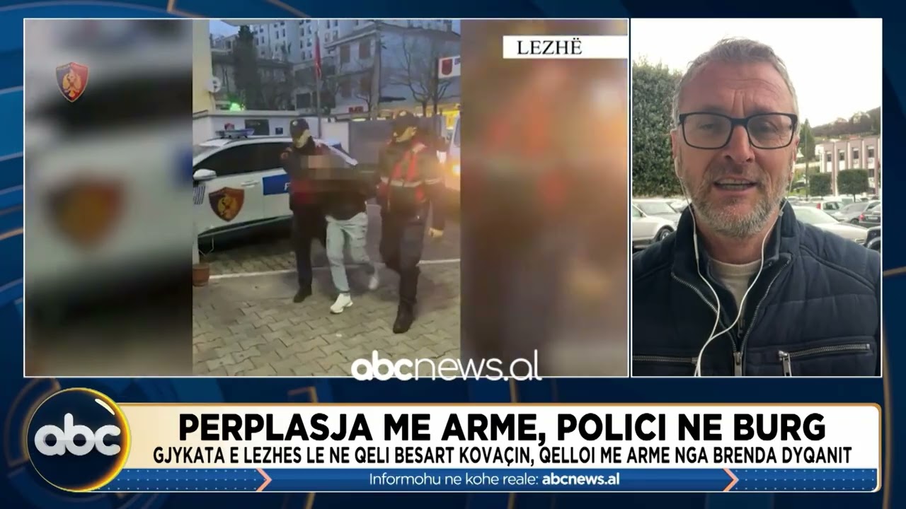 Përplasja me armë, polici në burg/ Gjykata e Lezhës lë në qeli Besart Kovacin