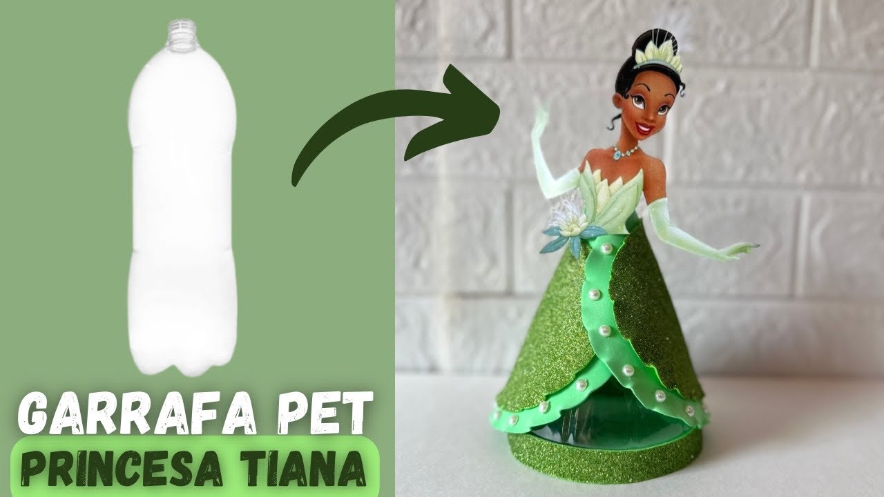 Lembrancinha Tiana Princesa e o Sapo