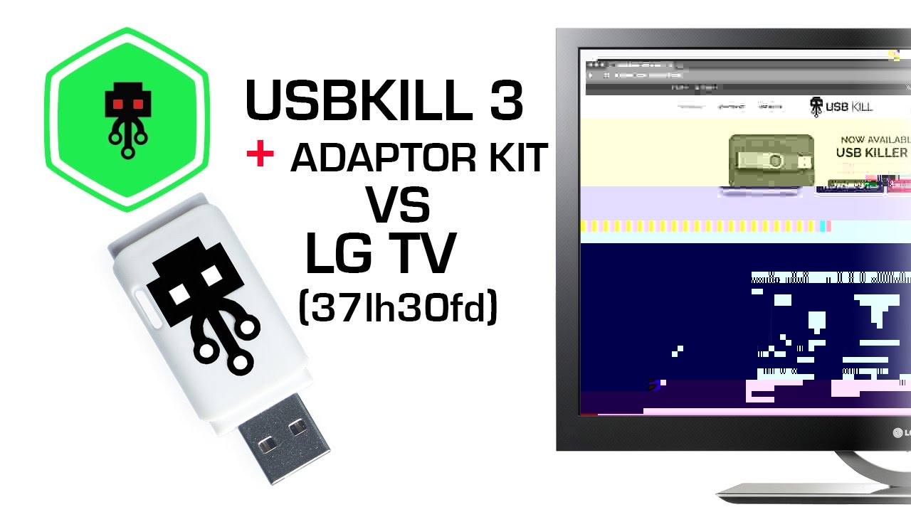 USBKill V3 vs LG TV (Best so far..)