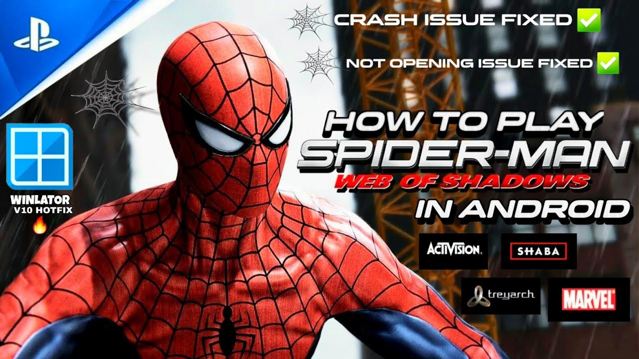 How To Play Spider Man Web Of Shadows In Android|100%Working🔥