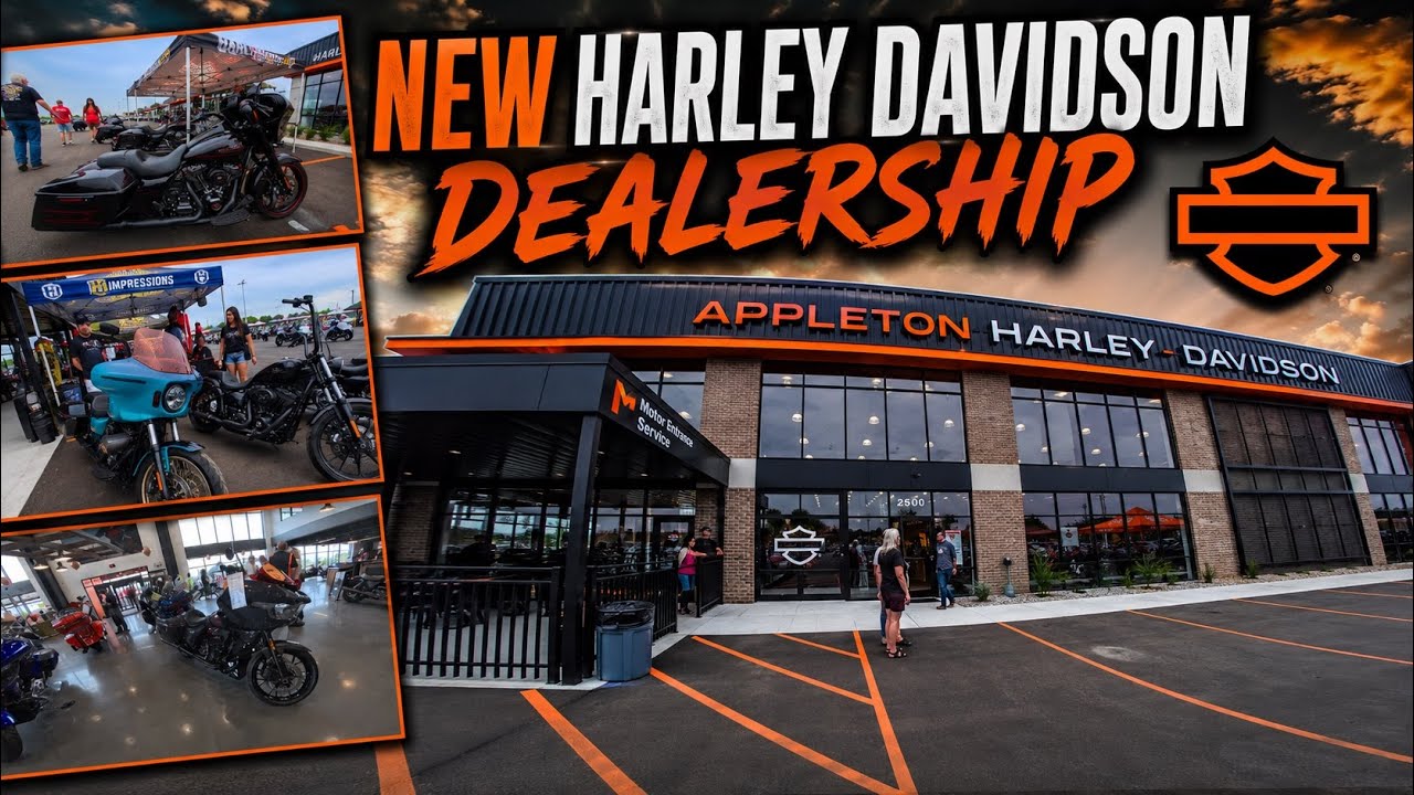 New Harley Davidson Dealership Tour | 50 year anniversary party!