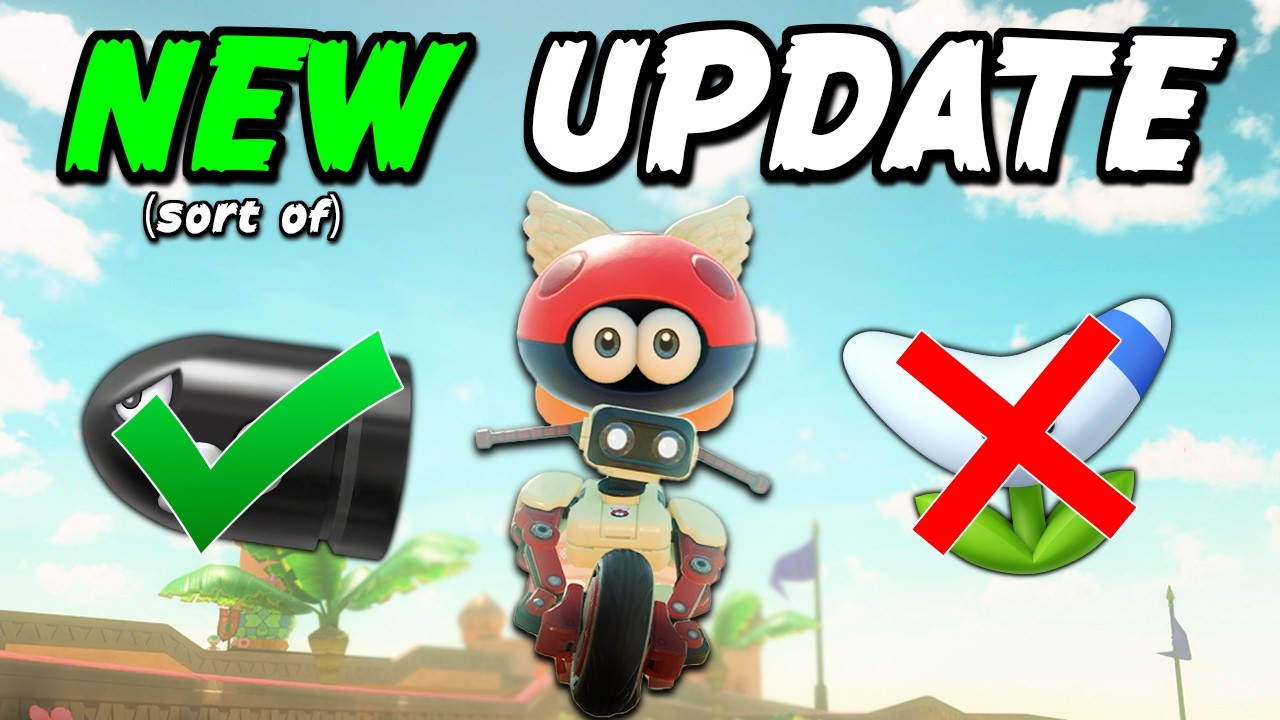 My First Time Trying NEW Mario Kart World Update