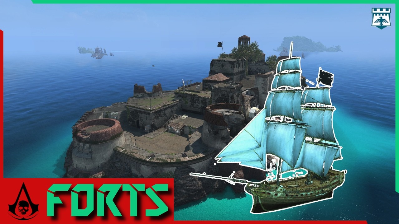 Every Fort IN ORDER in Assassin's Creed IV Black Flag