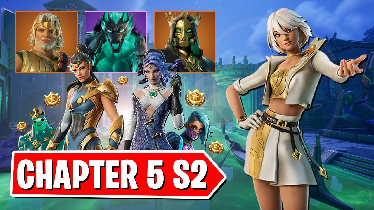 REACTION: Chapter 5 Season 2 Fortnite Battle Pass!