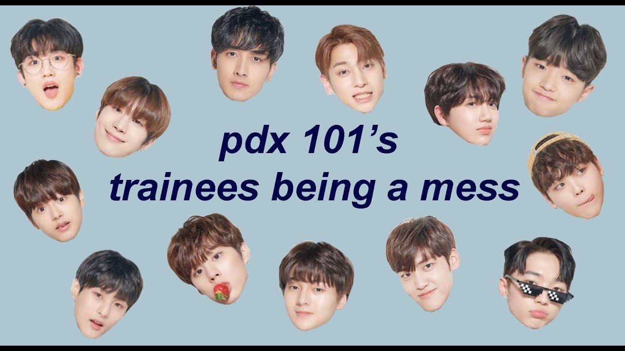 produce x 101 trainees being a mess (part 2)
