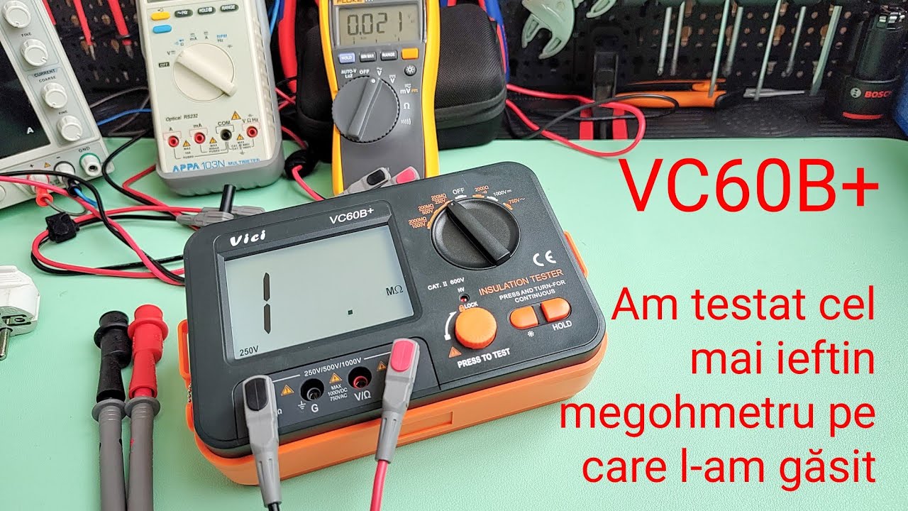 Я протестировал Vici VC60B+, самый дешевый тестер изоляции, который я нашел.🤔