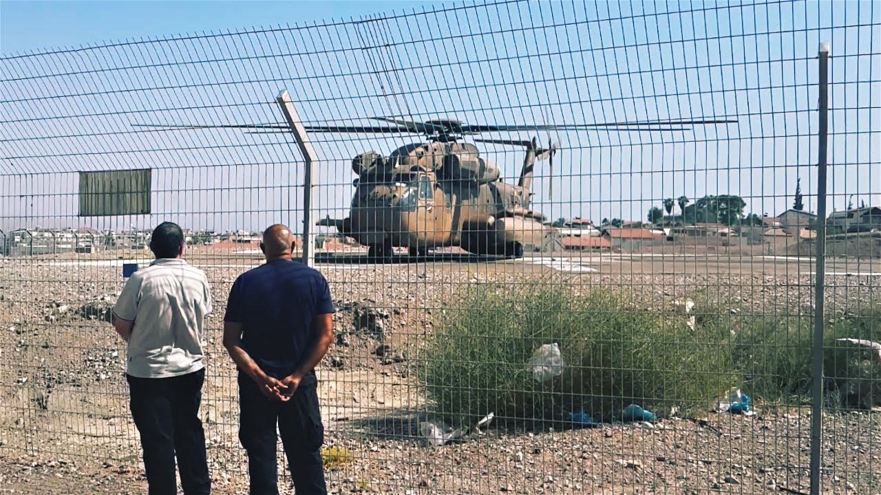 אילת סיטי | המראה של מסוק מבית החולים יוספטל