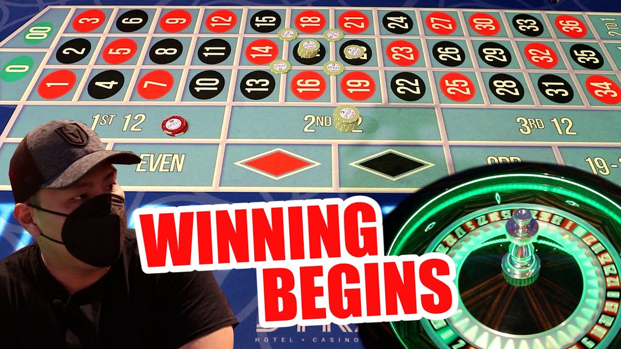 WINNING BEGINS - Live Roulette At Strat Hotel Las Vegas