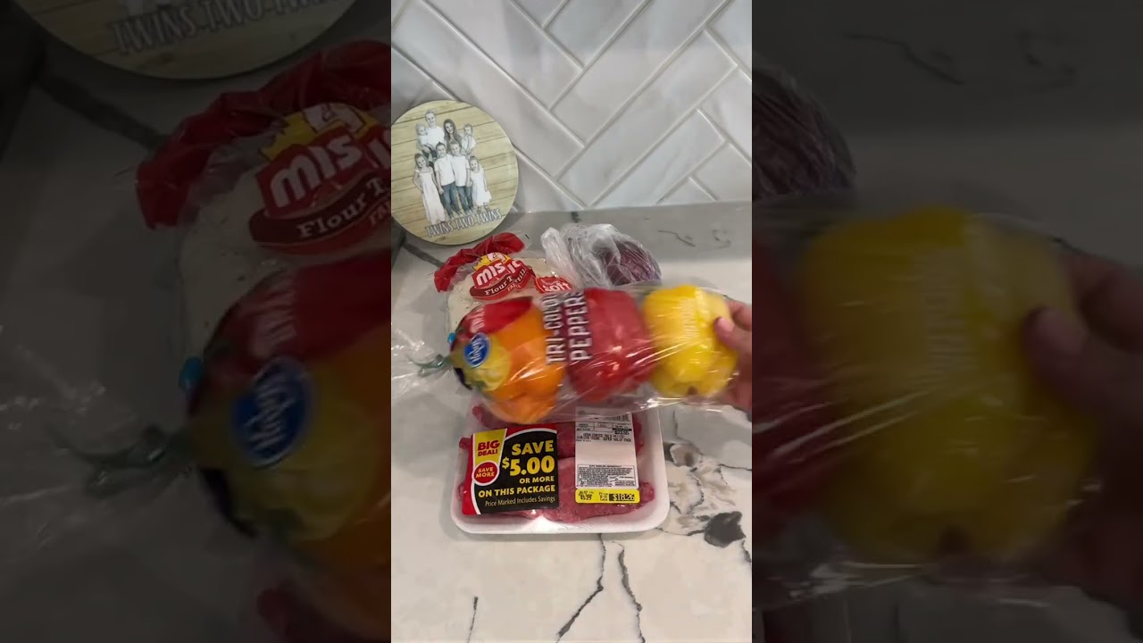 One week of groceries + 6 dinner ideas! Any ingredients not pictured , we already had at home!