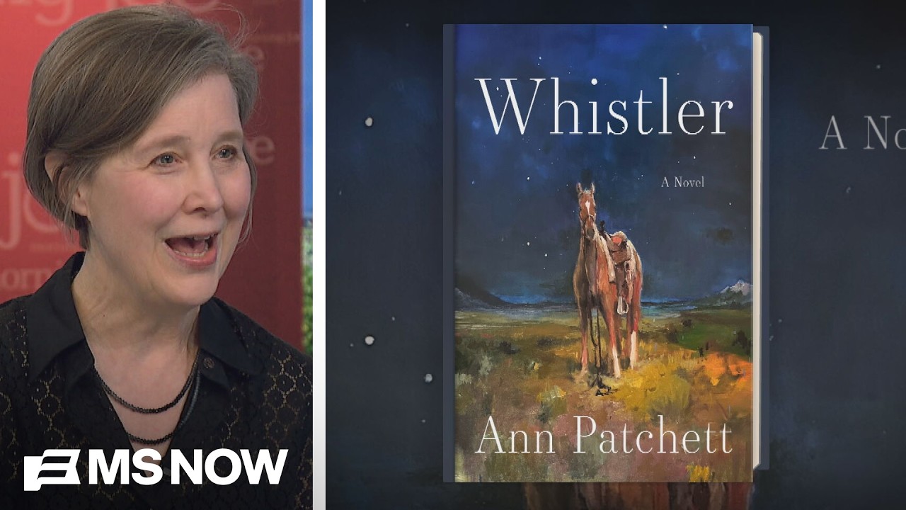 NYT best-selling author Ann Patchett on her new novel about a chance encounter, 'Whistler'