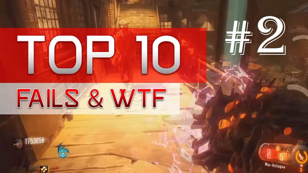TOP 10 ZOMBIES FAILS/WTF #2