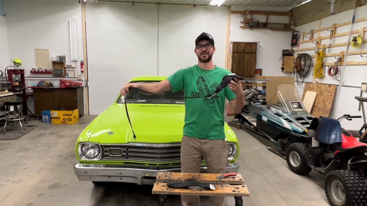 Installing New Jegs Factory Replacement Seat Belts In the Duster