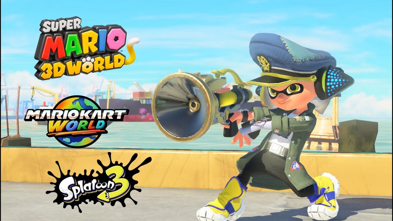 Splatoon 3, Super Mario 3D World and Mario Kart World livestream with you 🔴