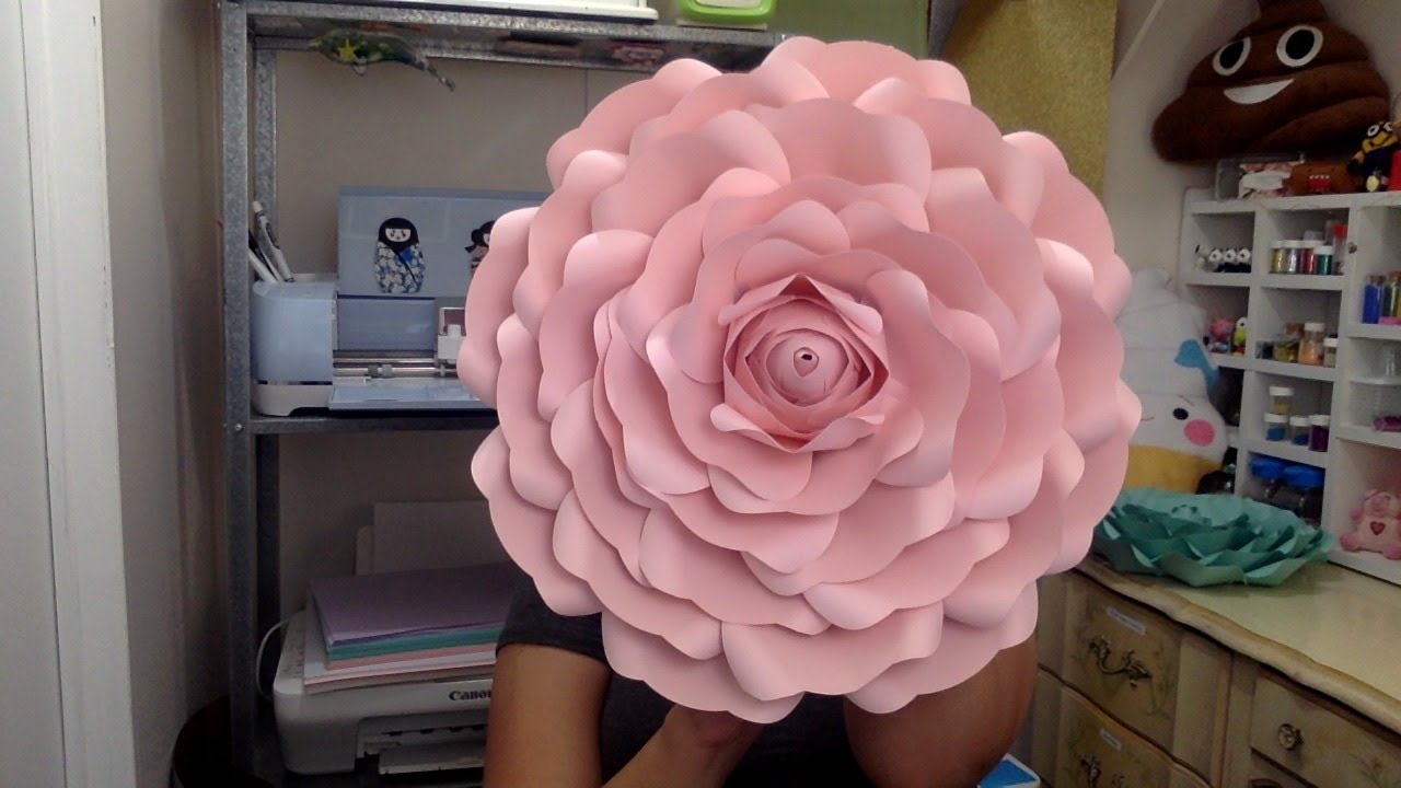 Rosas de Papel con Cricut Explore
