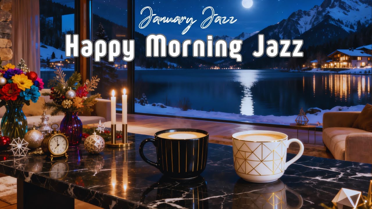 Relaxing Bossa Nova Jazz ☕ Cozy Coffee Ambience & Winter Morning Chill