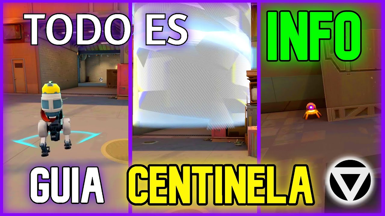 GUIA básica para jugar el rol CENTINELA #valorant #tutorial