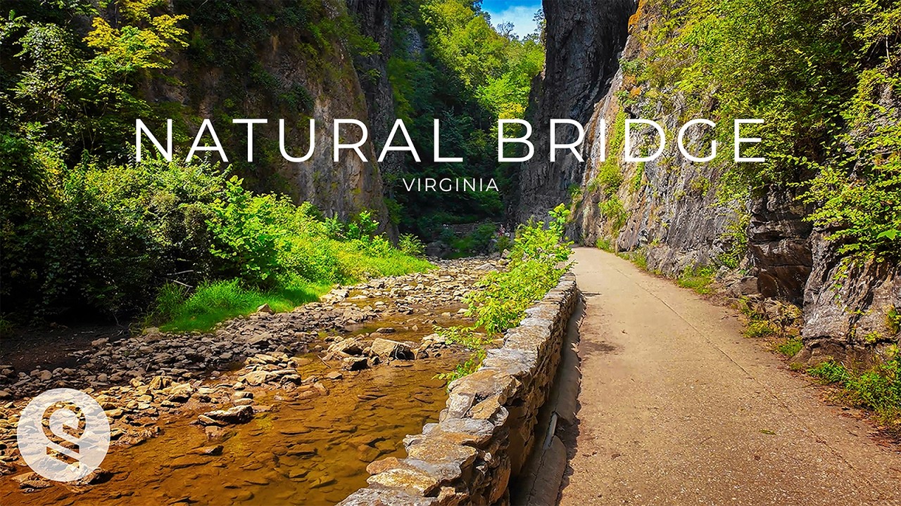 A Summer Afternoon Walk in Natural Bridge State Park, VA | 4k