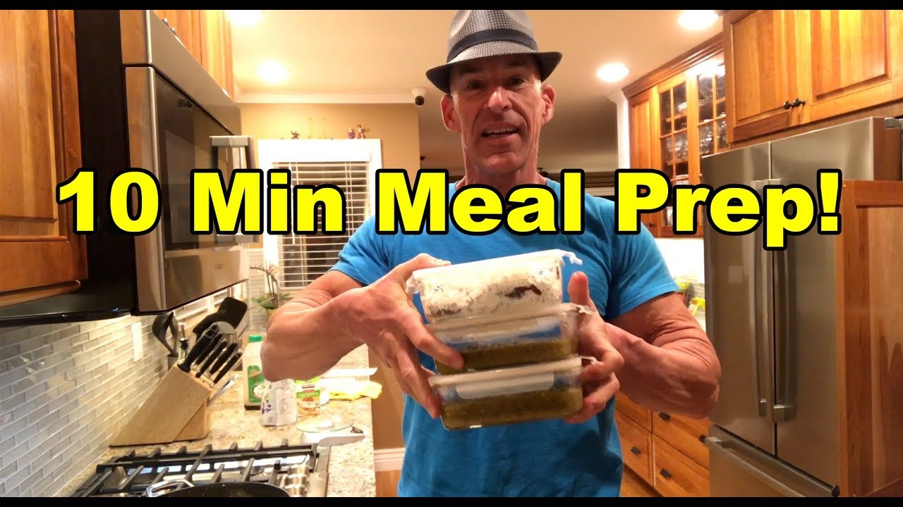 All meals for day in 10 min (meal prep)