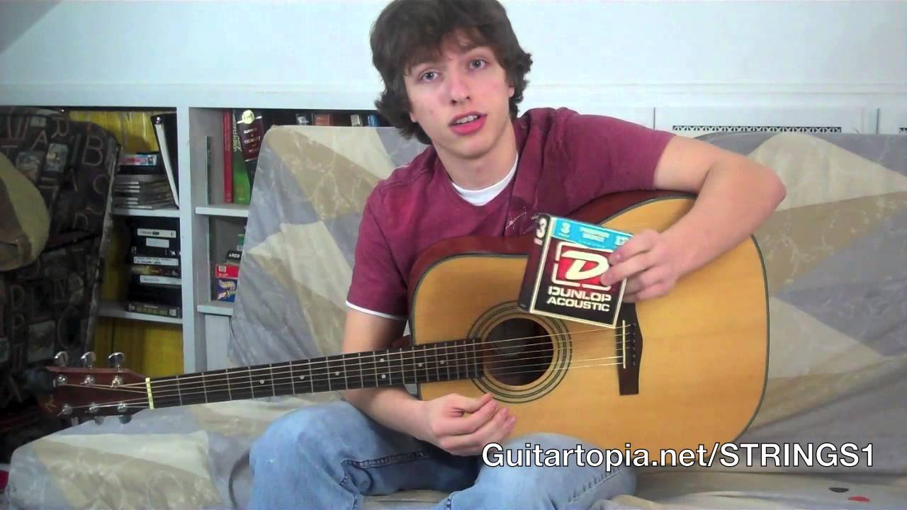 Dunlop Phosphor Bronze Acoustic Guitar Strings Review: Great Low Tension Strings!