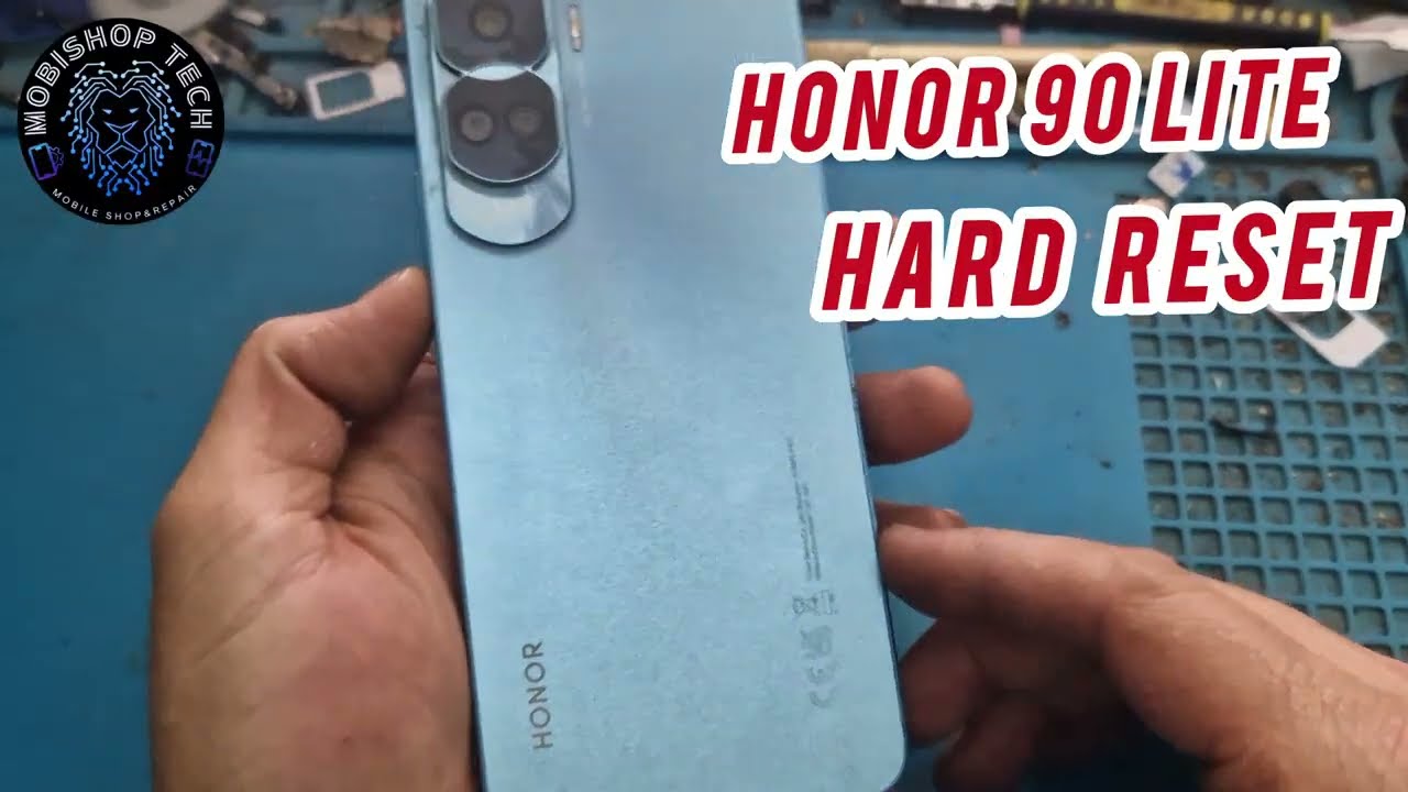 HONOR 90 Lite FACTORY RESET/ How to HARD RESET ✅️