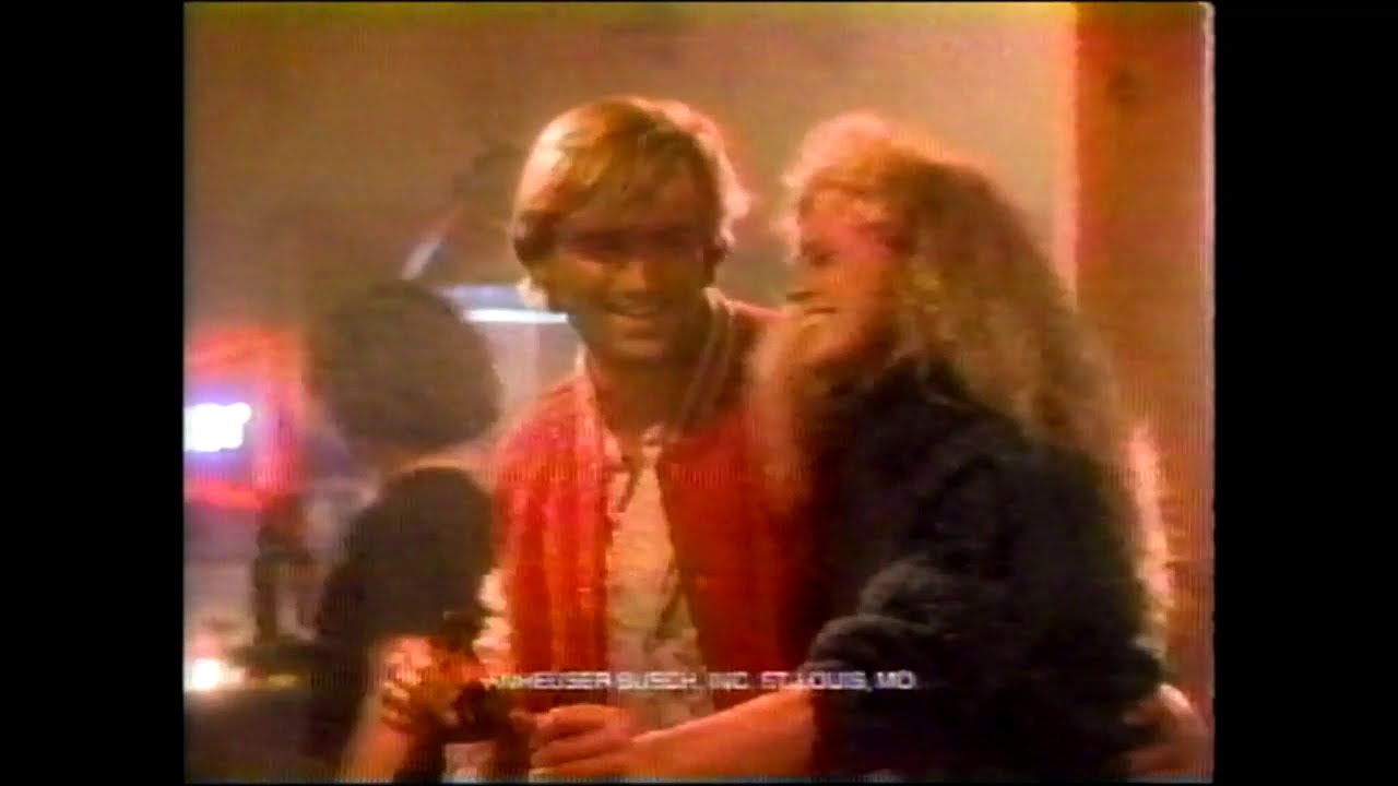 1987 Budweiser Commercials With Ian Ziering