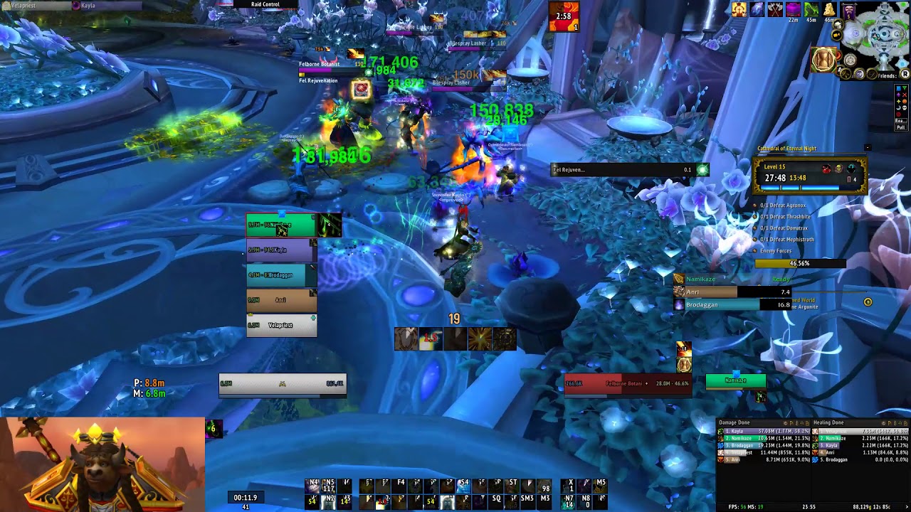 WoW Patch 7.3.5 - Cathedral of Eternal Night +15 [+2] (Discipline Priest PoV)