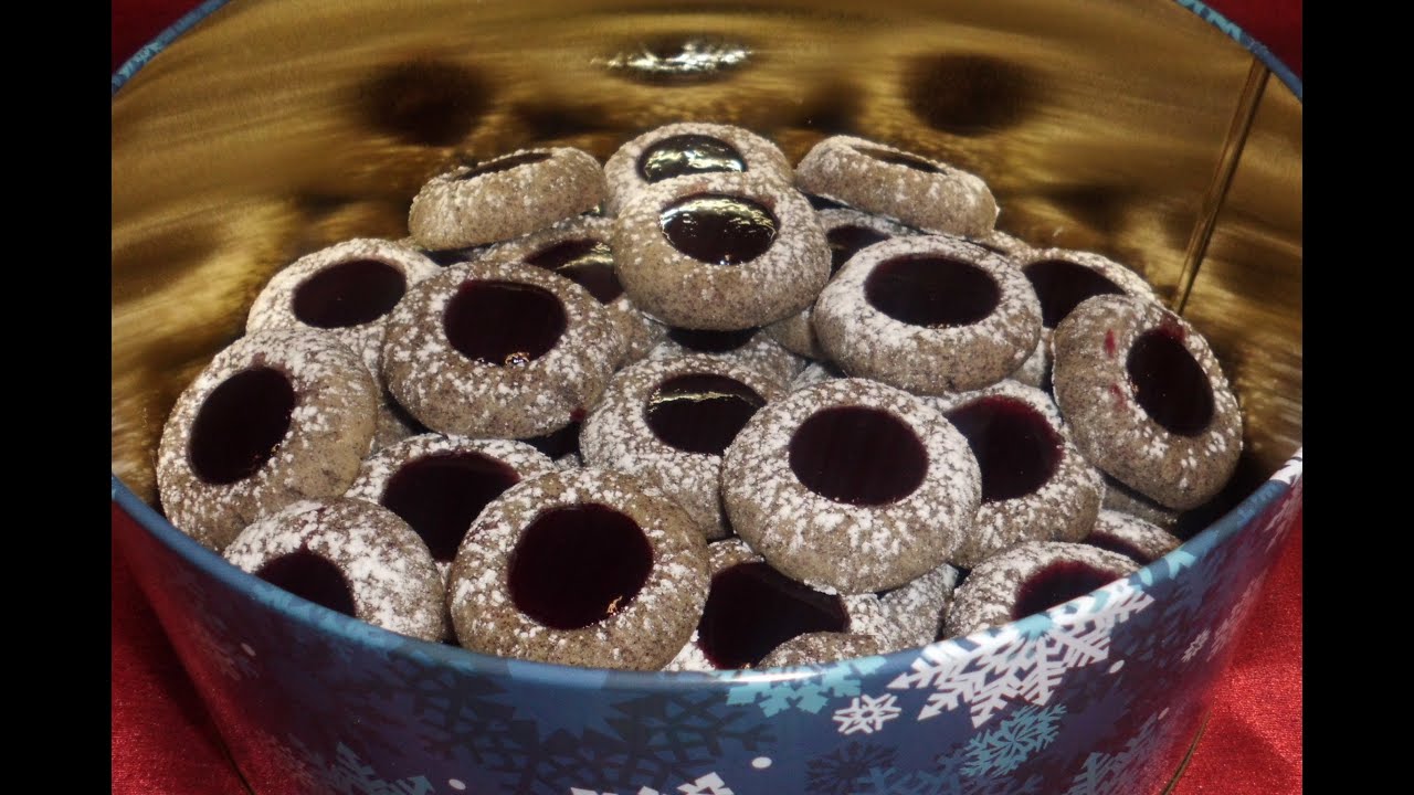 Sallys Mohnplätzchen/ Mohnaugen/ Mohnkolatschen / Weihnachten / Sallys Welt