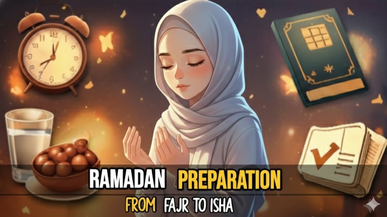 Ramadan Preparation From Fajr To Isha | Sunnah Lifestyle 