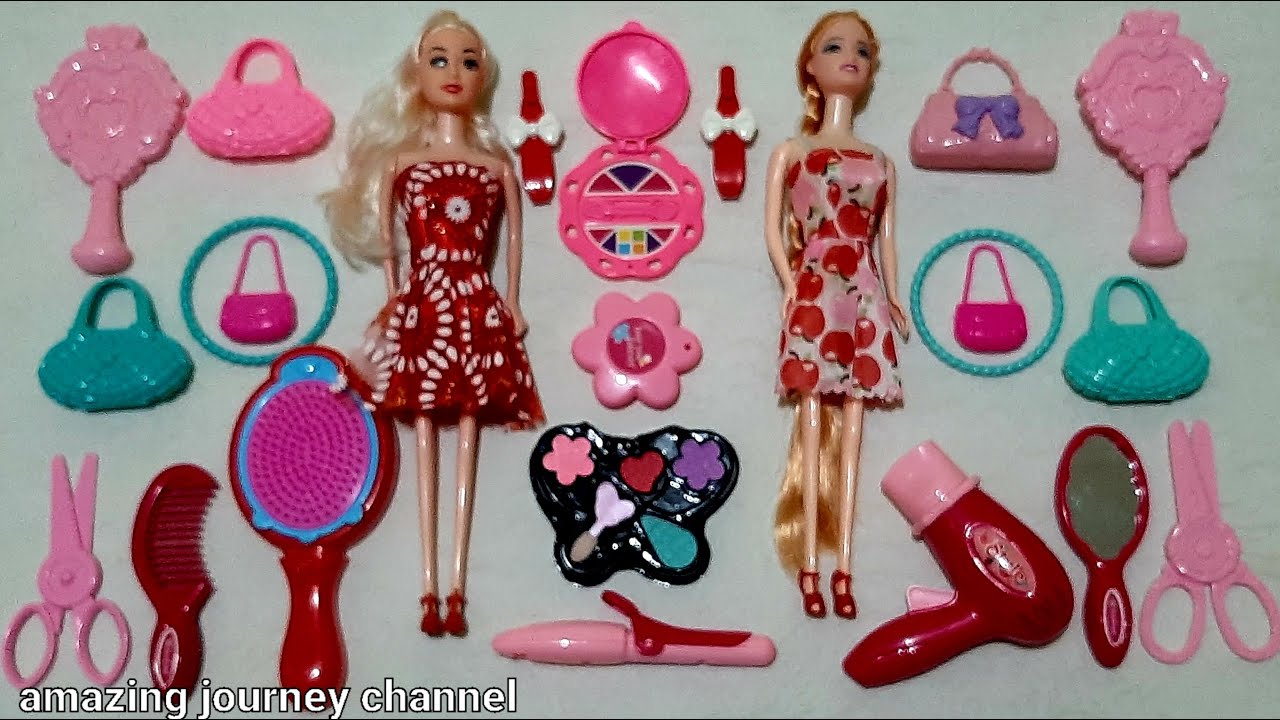 HELLOKITTY TOYS ||5mins satisfying barbie hellokitty beauty and accessories
