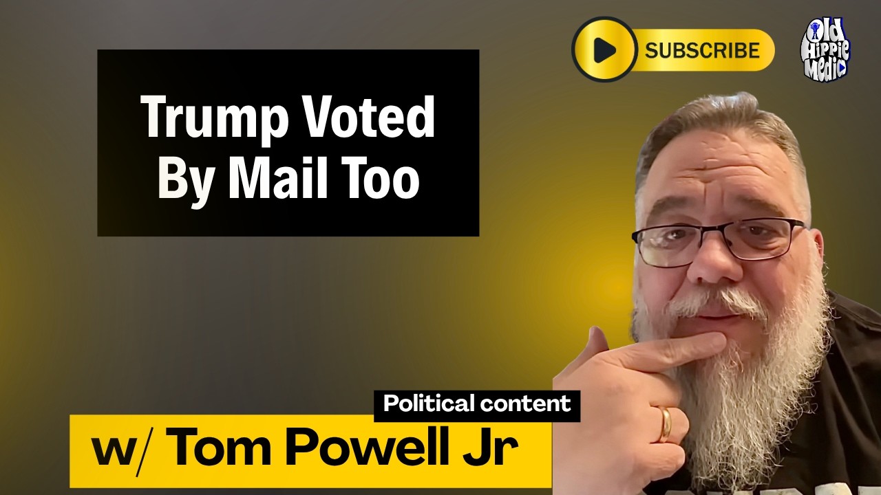 Trump Banned Mail-In Voting While Voting By Mail Himself