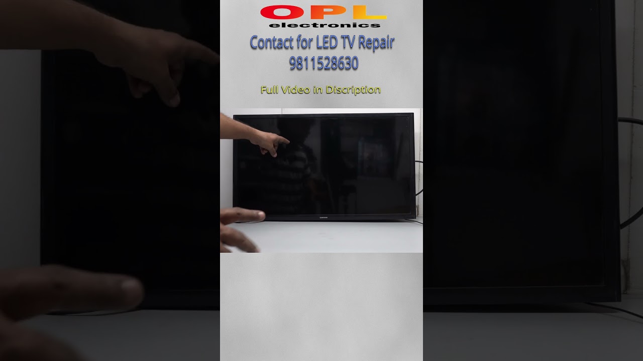 LED TV मे आवाज आती है फोटो नहीं आती | no picture but sound ok #shorts #DIYFix #oplelectronics