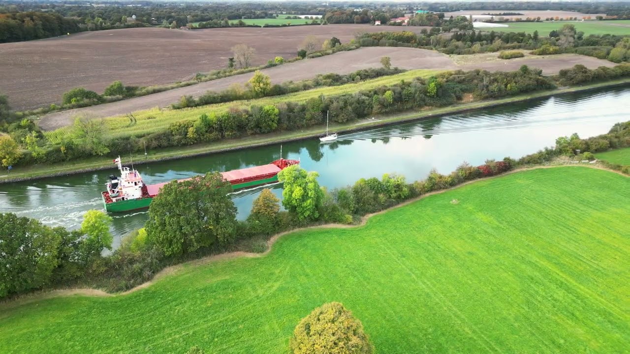 Nord-Ostsee-Kanal Höhe Quarnbek