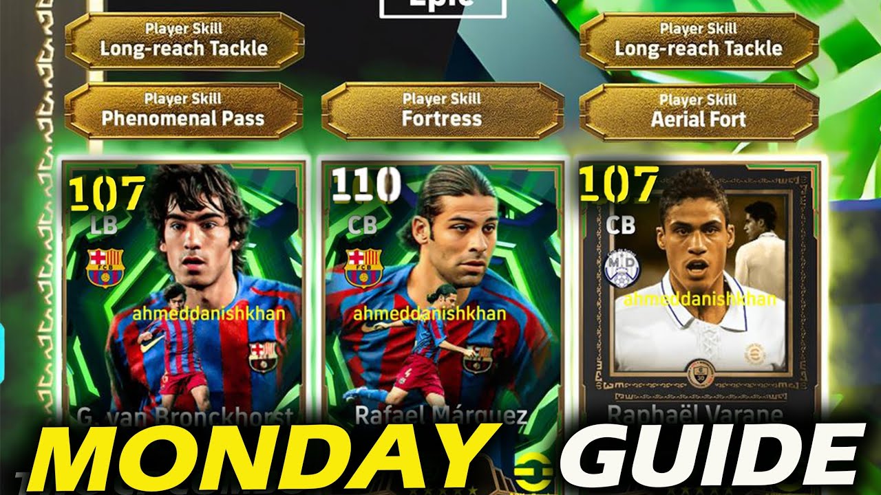R. Varane (108) NAJLEPSZE STROJE, Marquez, Bronckhorst JUŻ W PONIEDZIAŁEK🔜 eFootball 2026