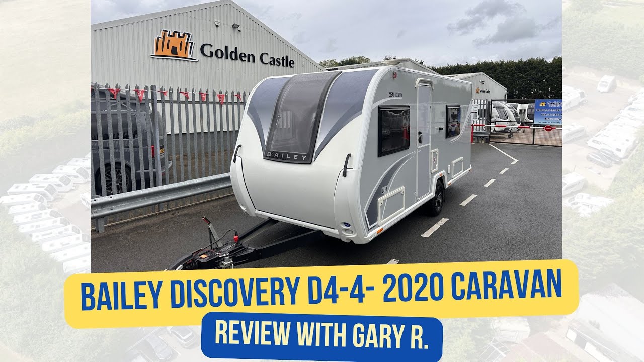 Used 2020 Bailey Discovery D4-4 Caravan Review | Lightweight 4 Berth with Fixed Bed