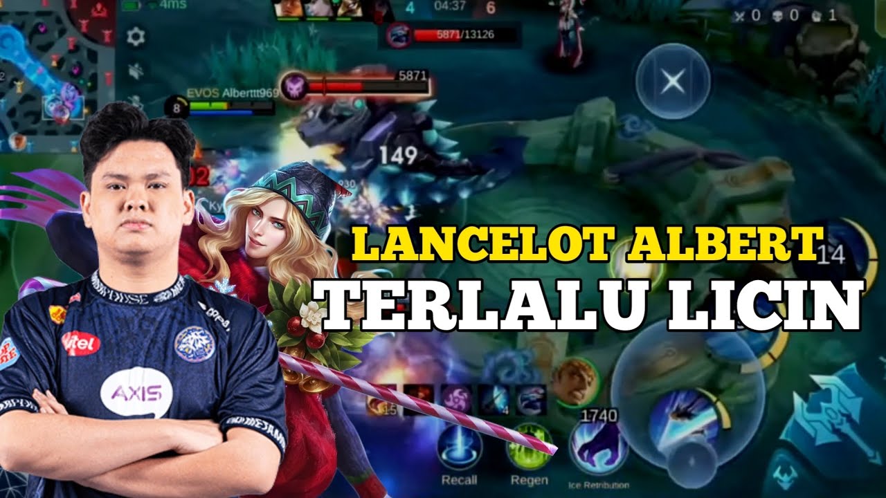 LANCELOT ALBERT TERLALU LICIN - Mobile Legends