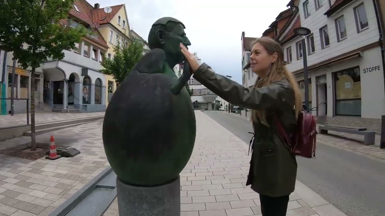 Walking through Albstadt Germany for the first time #ibrglobalmba #businessdegree #mbaingermany