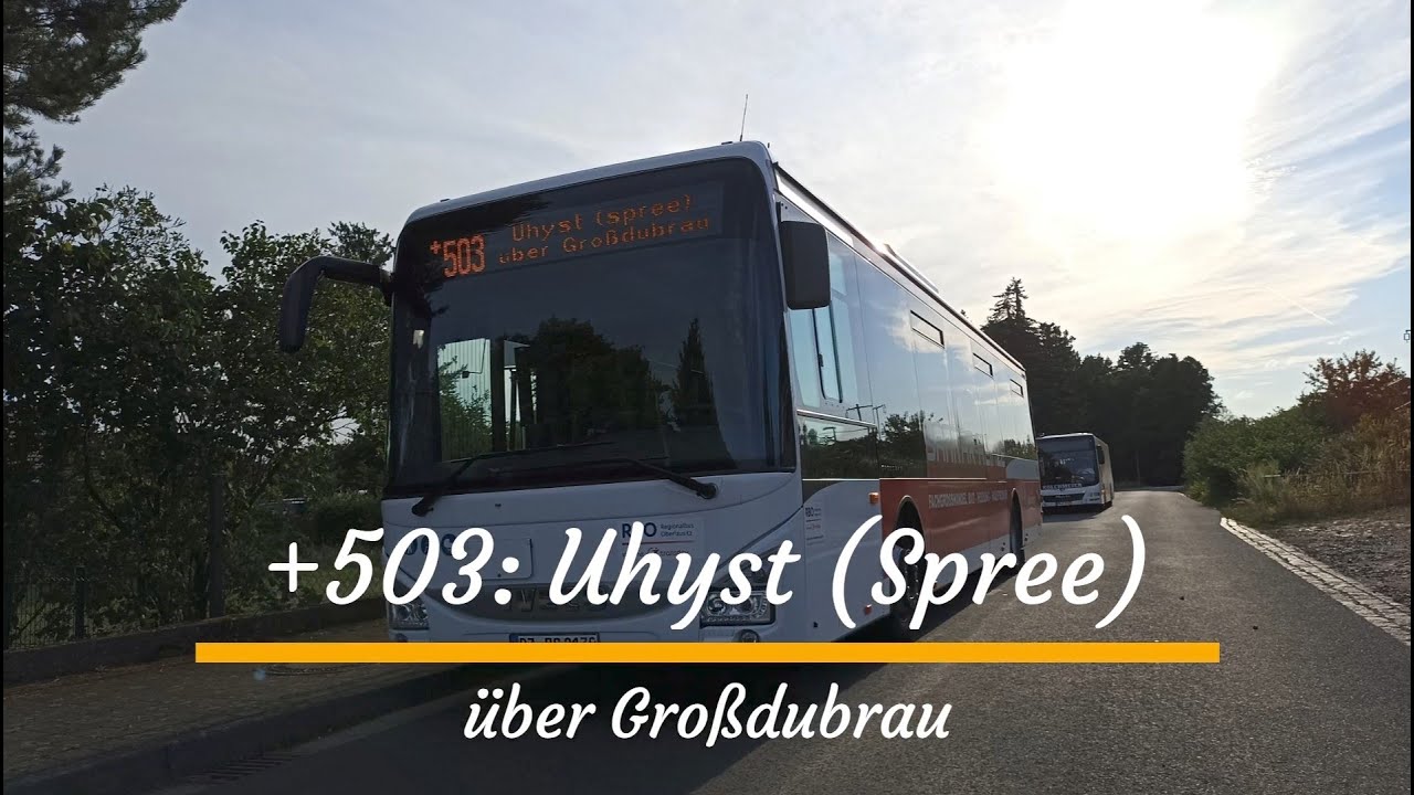 Linie +503: Uhyst (Spree) über Großdubrau