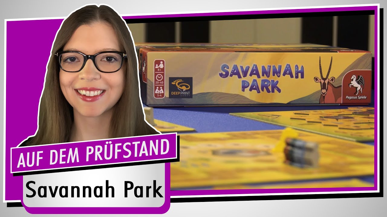 Spiel doch mal SAVANNAH PARK! - Brettspiel Rezension Meinung Test #388