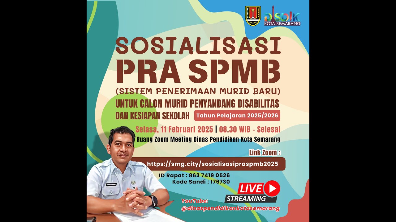 Sosialisasi SPMB Inklusi dan Tes Kesiapan Sekolah Tahun Pelajaran 2025/2026