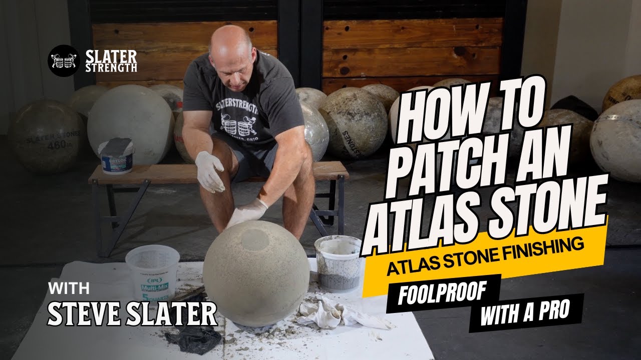 Atlas Stone Finishing: How To Patch An Atlas Stone