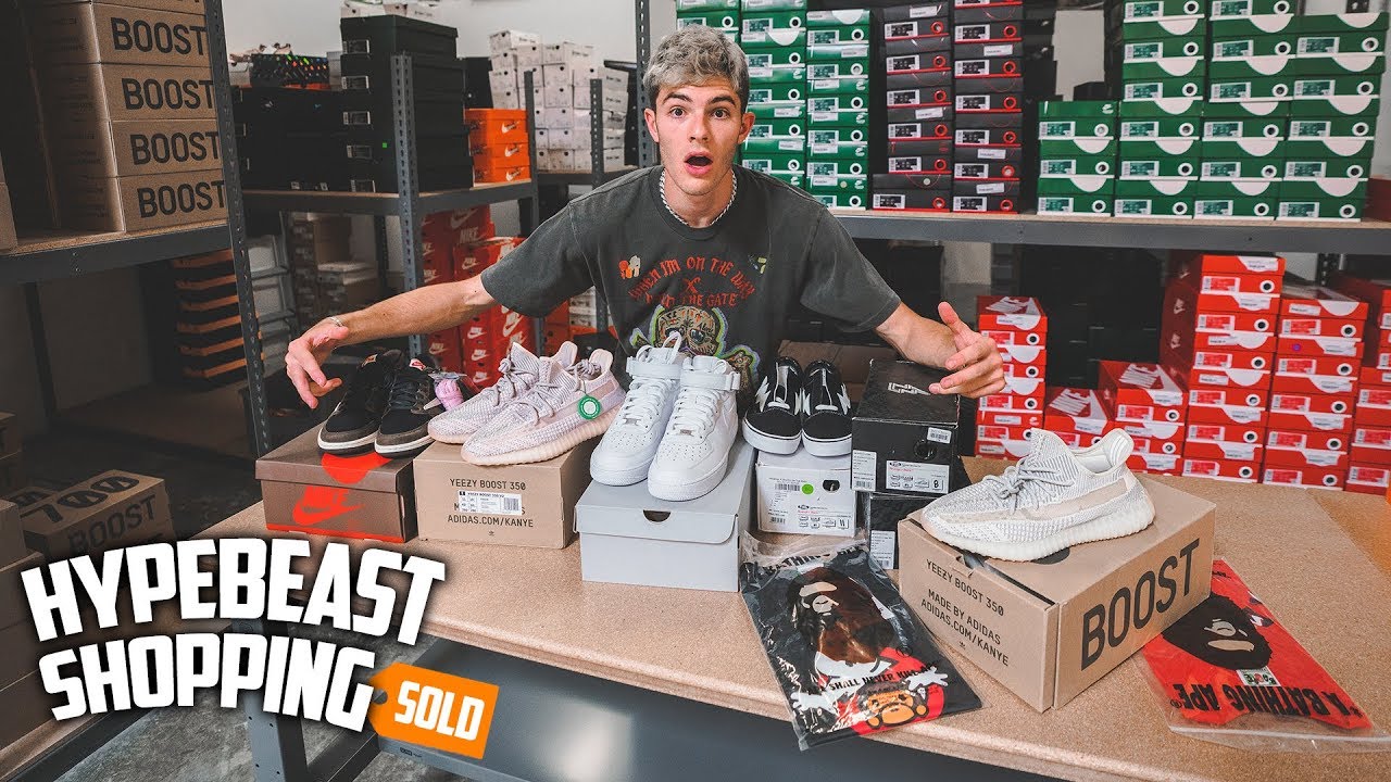 Hypebeast Shopping for $3,000 in Sneakers!