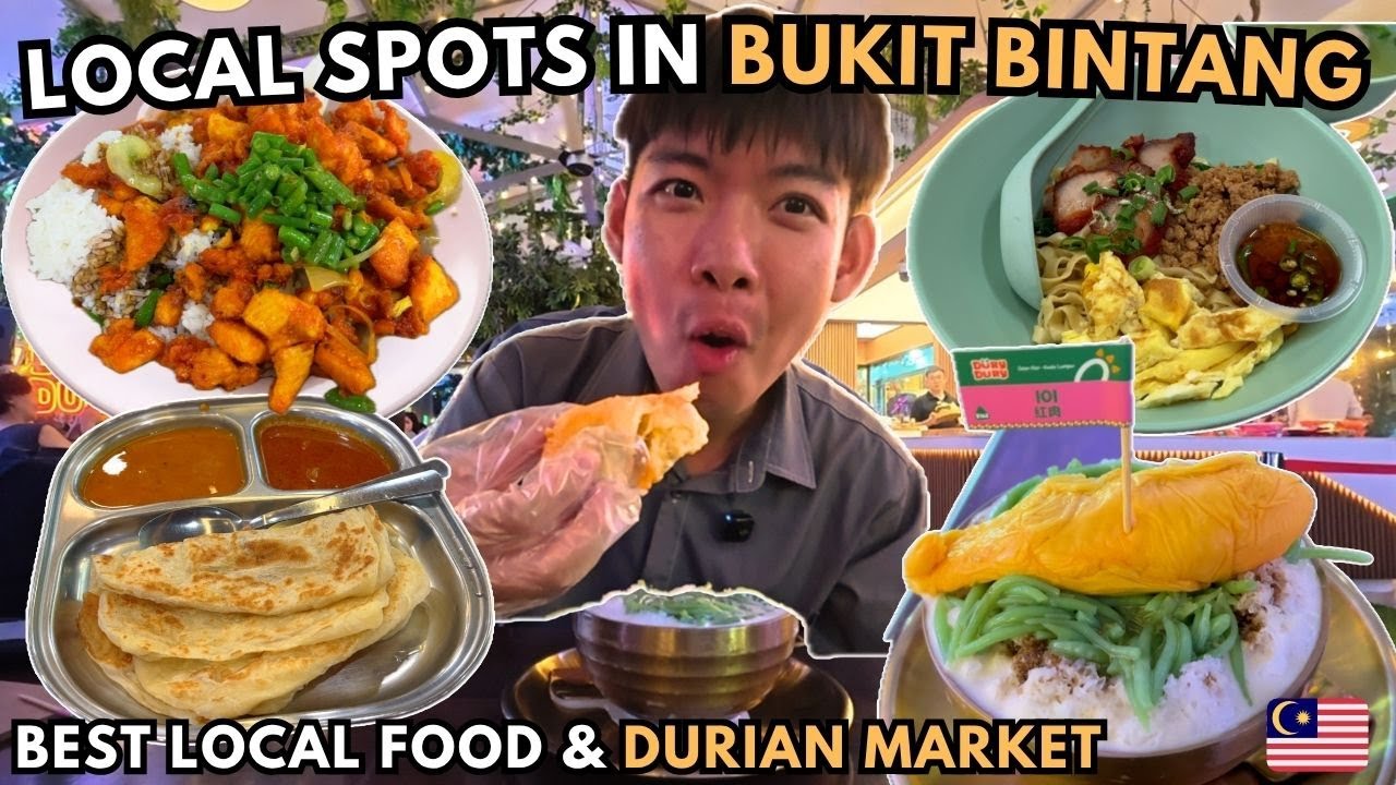 Inside Bukit Bintang 🇲🇾 | Local Food & Hidden Spots in Kuala Lumpur's Busiest Area!