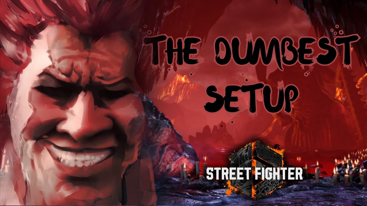 THE DUMBEST SETUP | Street Fighter 6 Akuma Guide