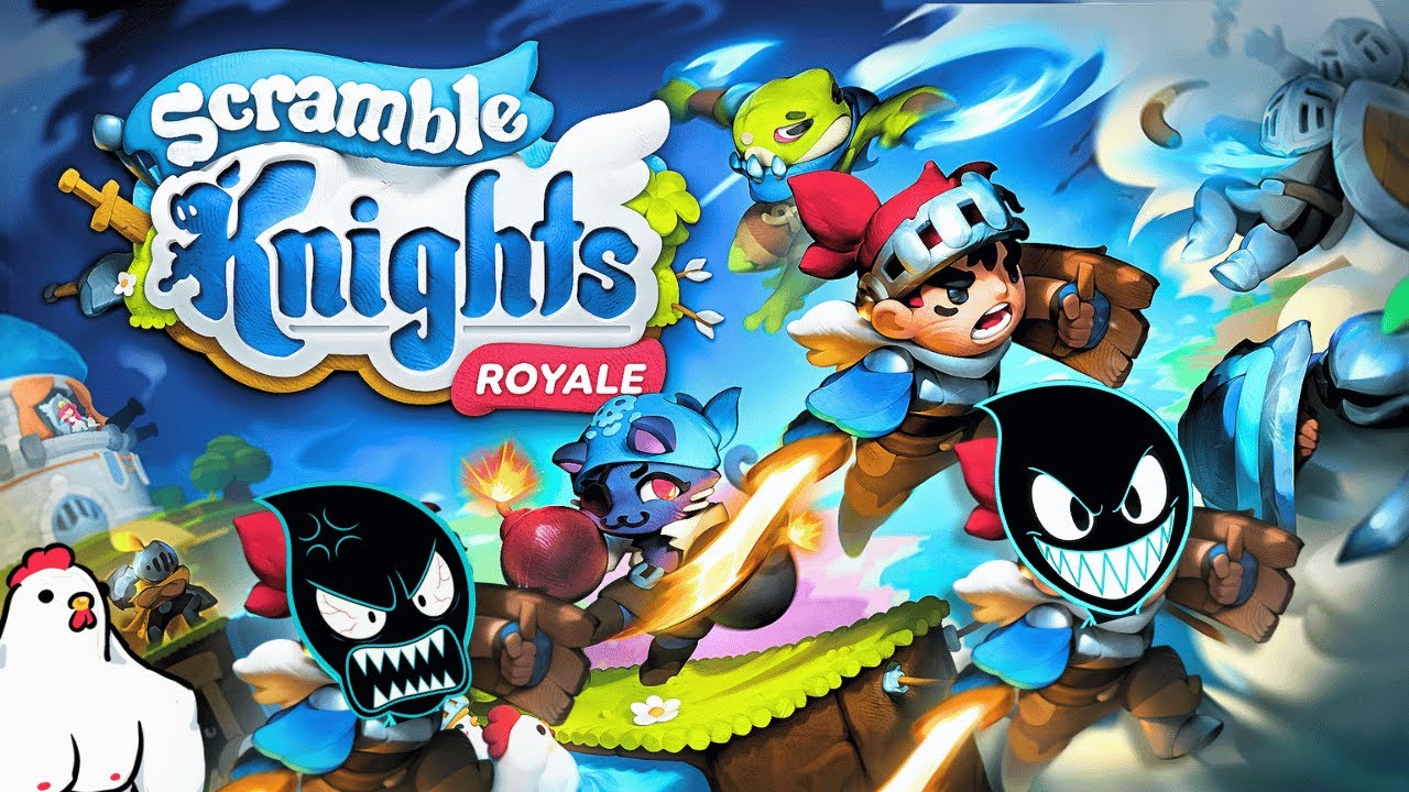 1st Time Playing Scramble Knights Royale ⚔️ Indie Battle Royale | Early Access |