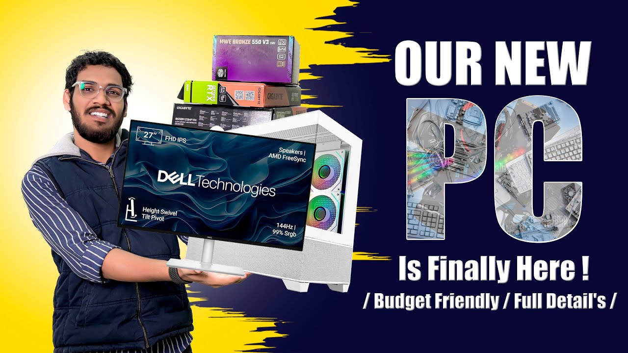 OUR New PC is Finally Here ! / Budget Friendly / Full Detail's / #NewPC#PCBuild#PCSetup#CostomPC#AMD