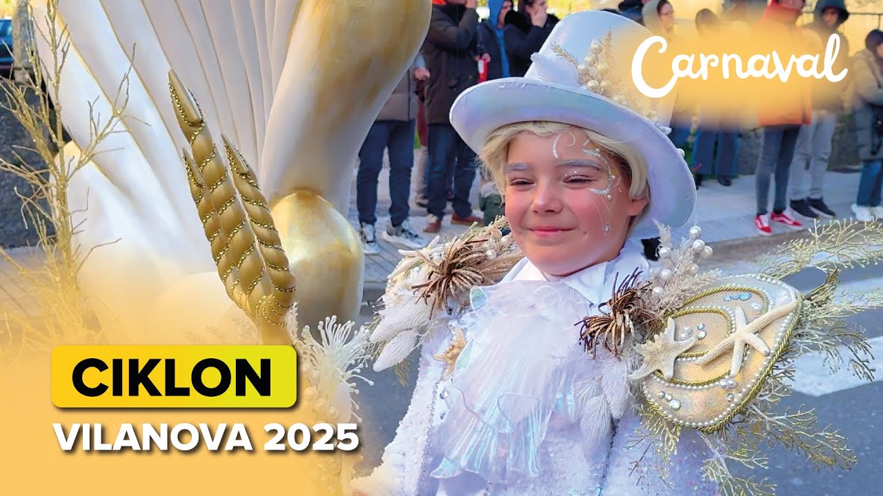Comparsa CIKLON de Tomi&ntilde;o 🥳 | CARNAVAL de VILANOVA de AROUSA 2025